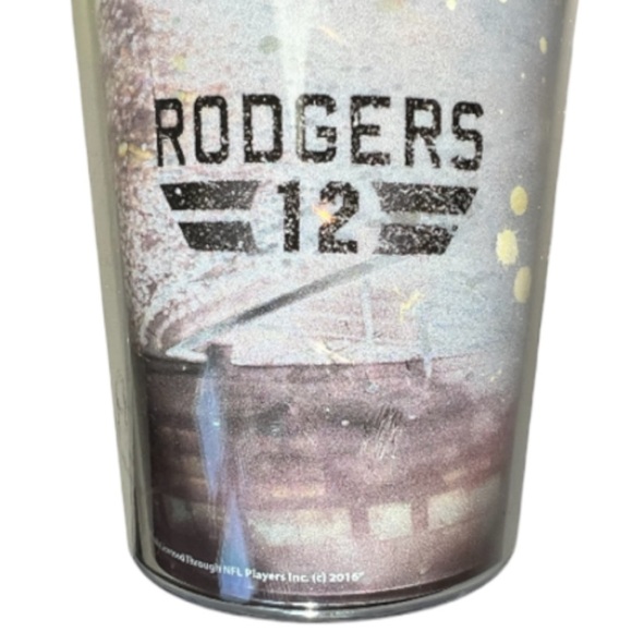 New Tritan USA Green Bay Packers Aaron Rodgers 22 oz Double Walled Tumbler - Picture 2 of 16